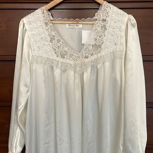 Vintage Dior lace nightgown